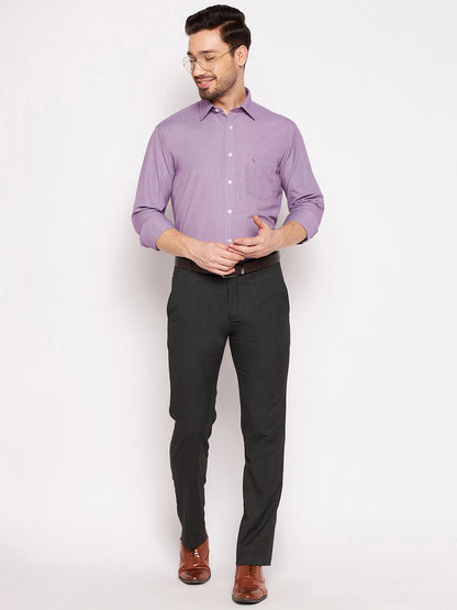 Cantabil Mens Purple Shirt (7063488397451)