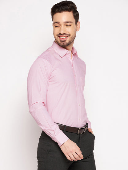 Cantabil Mens Pink Shirt (7063528374411)