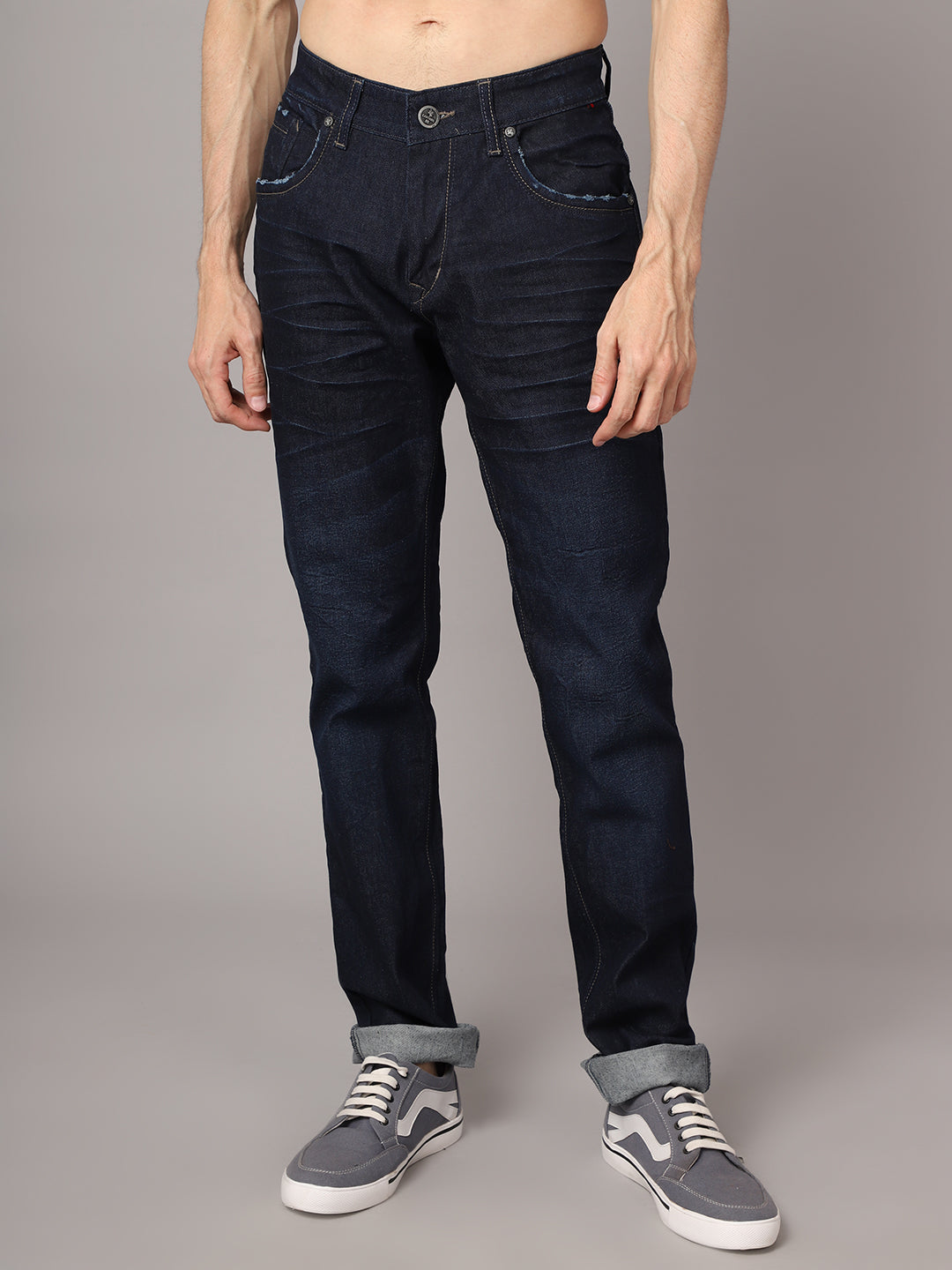 Cantabil Mens Dirty Blue Denim (7053686014091)