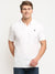 Cantabil White Men's T-Shirt (6751771558027)