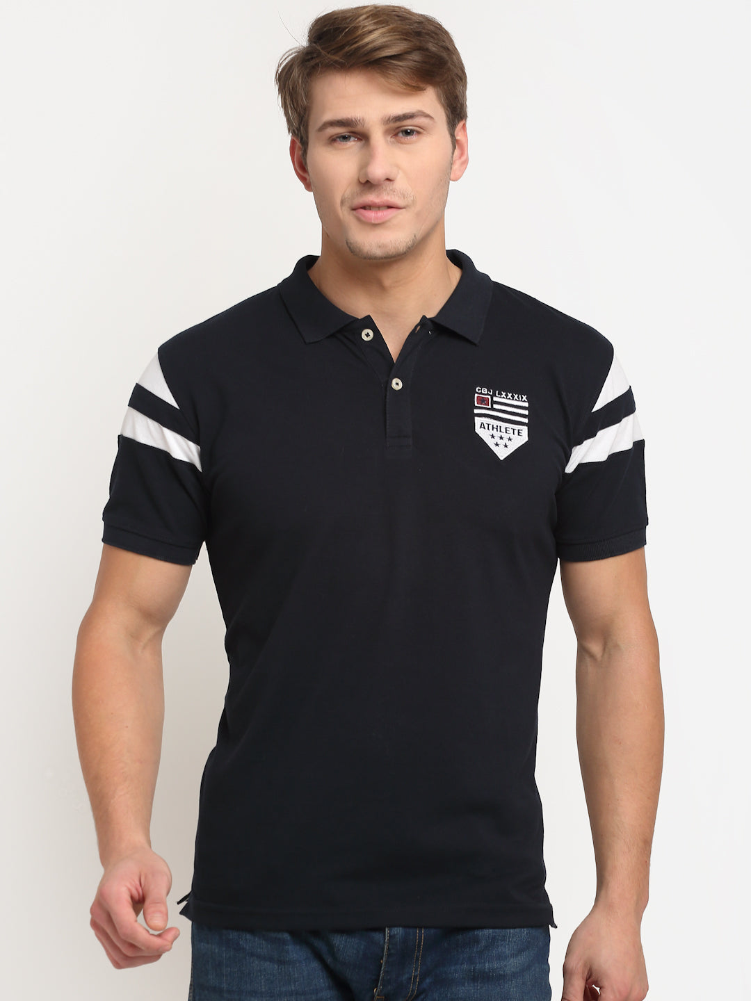 Cantabil Navy Men's T-Shirt (6751788105867)