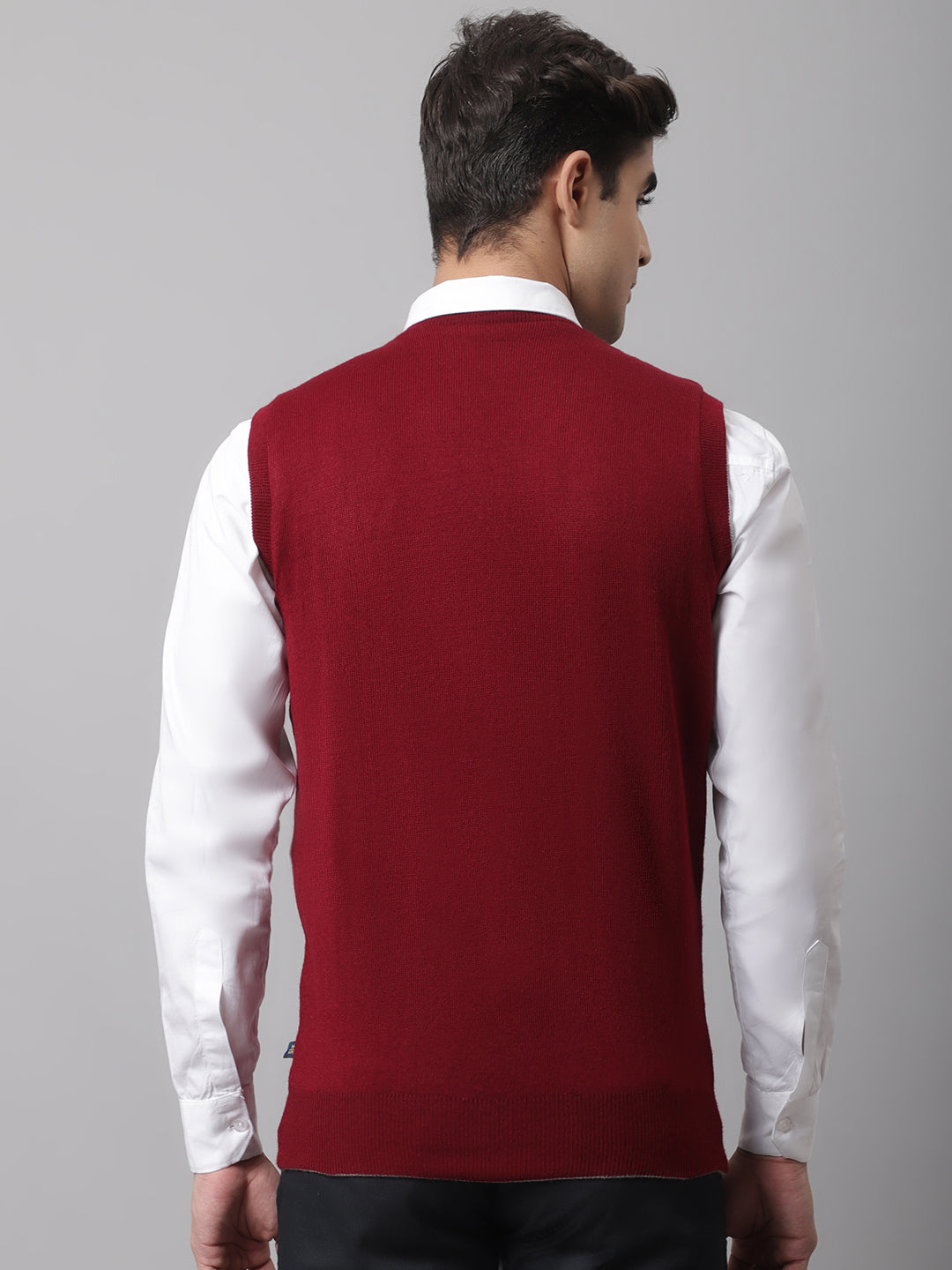 Cantabil Men Maroon Sweater (7046395068555)