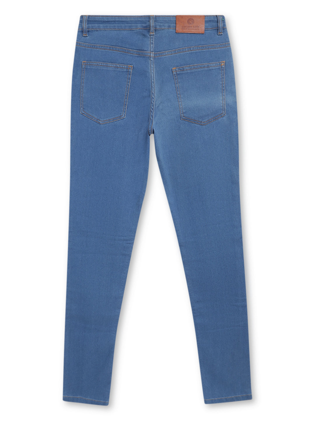 Cantabil Girls Medium Mercerised Denim (7074763014283)