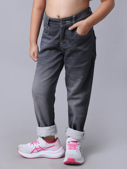 Cantabil Girls Grey Jeans (7041003028619)