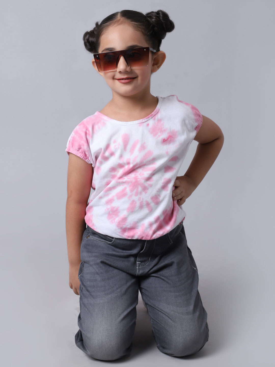 Cantabil Girls Grey Jeans (7041003028619)