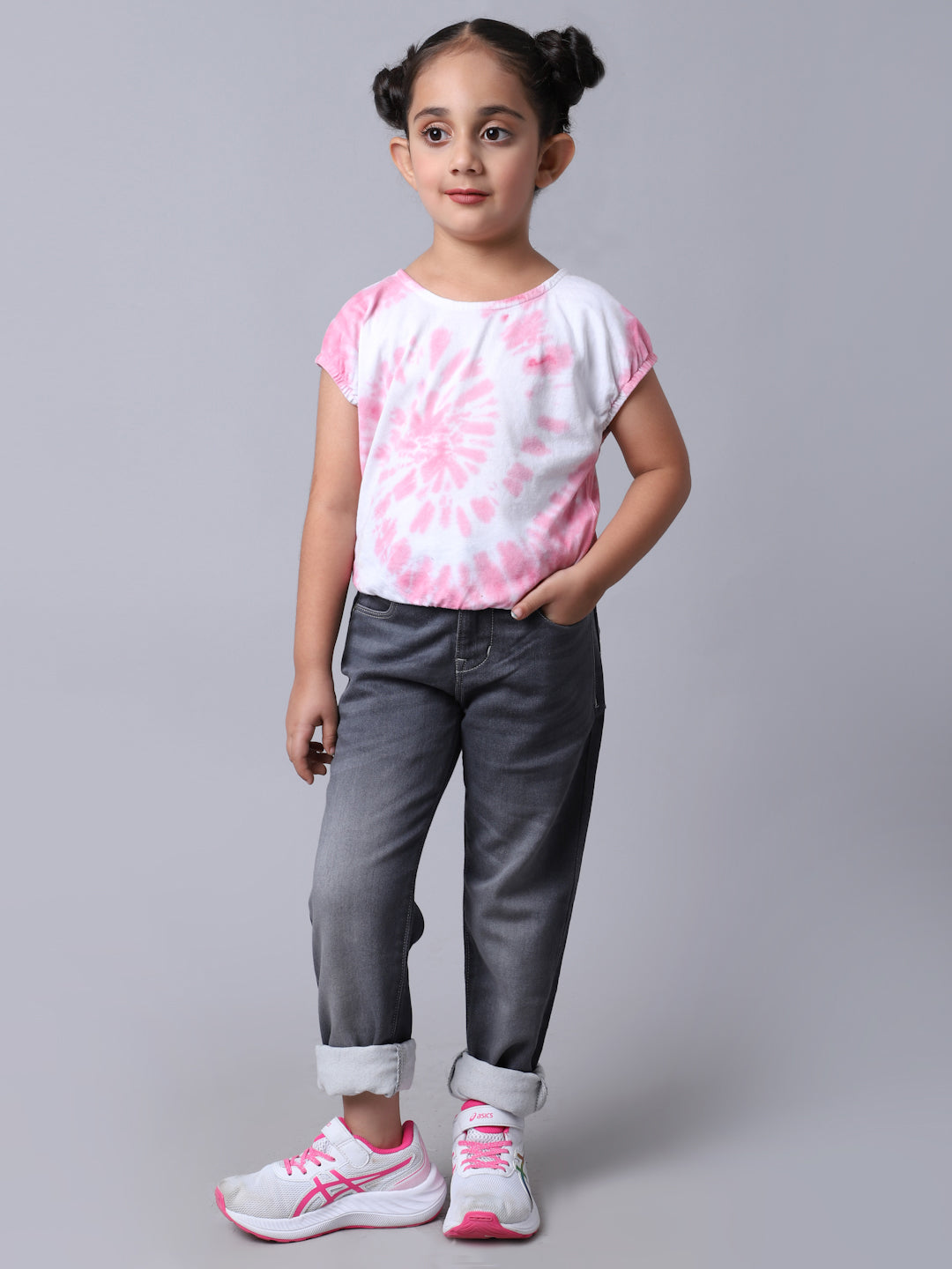 Cantabil Girls Grey Jeans (7041003028619)