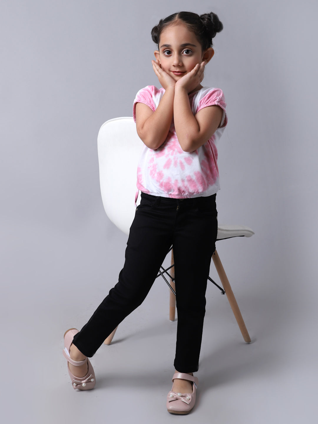 Cantabil Girls Black Jeans (7041005486219)