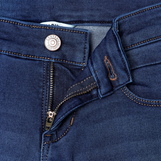 Cantabil Girls Dirty Blue Denim (7087427190923)