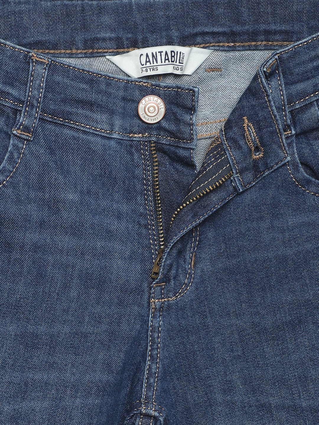 Cantabil Girls Medium Mercerised Jeans (7114635968651)