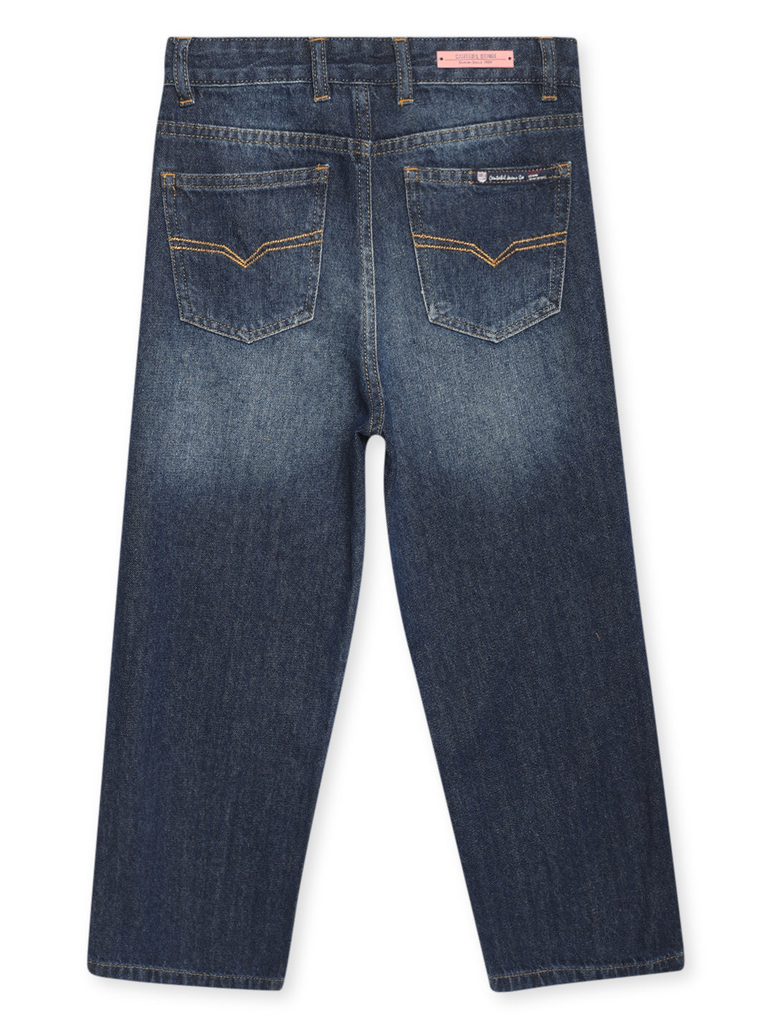 Cantabil Girls Dark Mercerised Jeans (7114633478283)