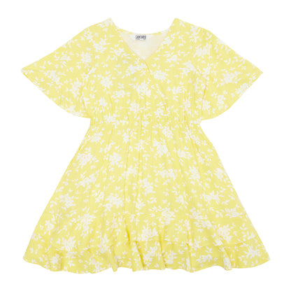 Cantabil Girls Yellow Dress (6814666686603)