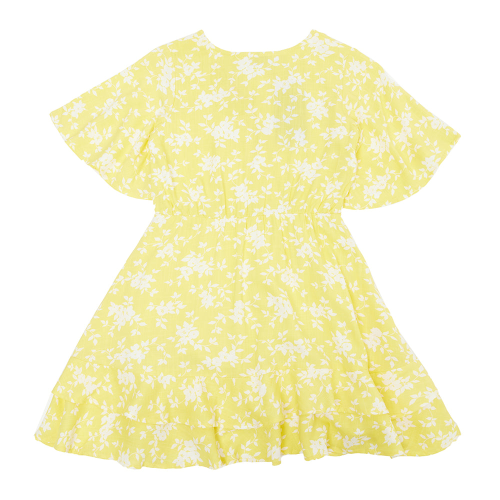 Cantabil Girls Yellow Dress (6814666686603)