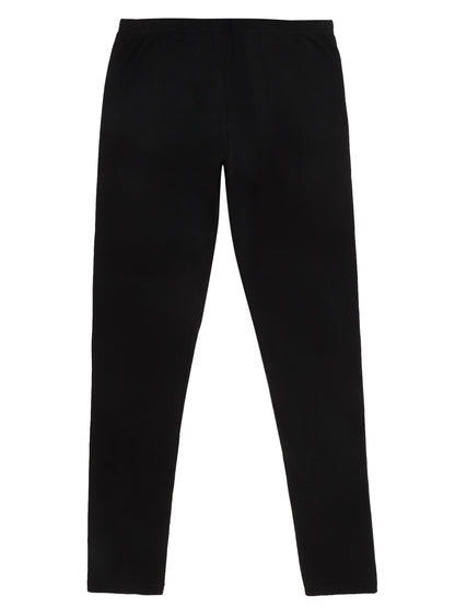 Cantabil Girls Black Leggings (7087111766155)