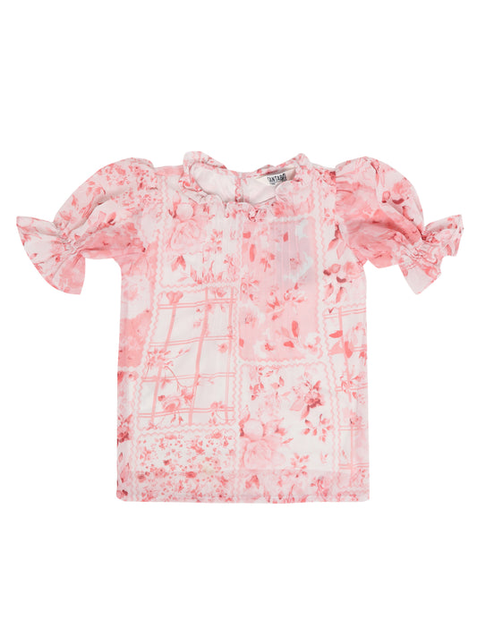 Cantabil Girls Pink Top (7057843290251)
