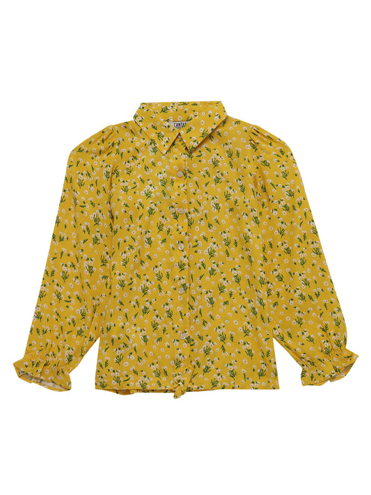 Cantabil Girls Yellow Top (7057846993035)