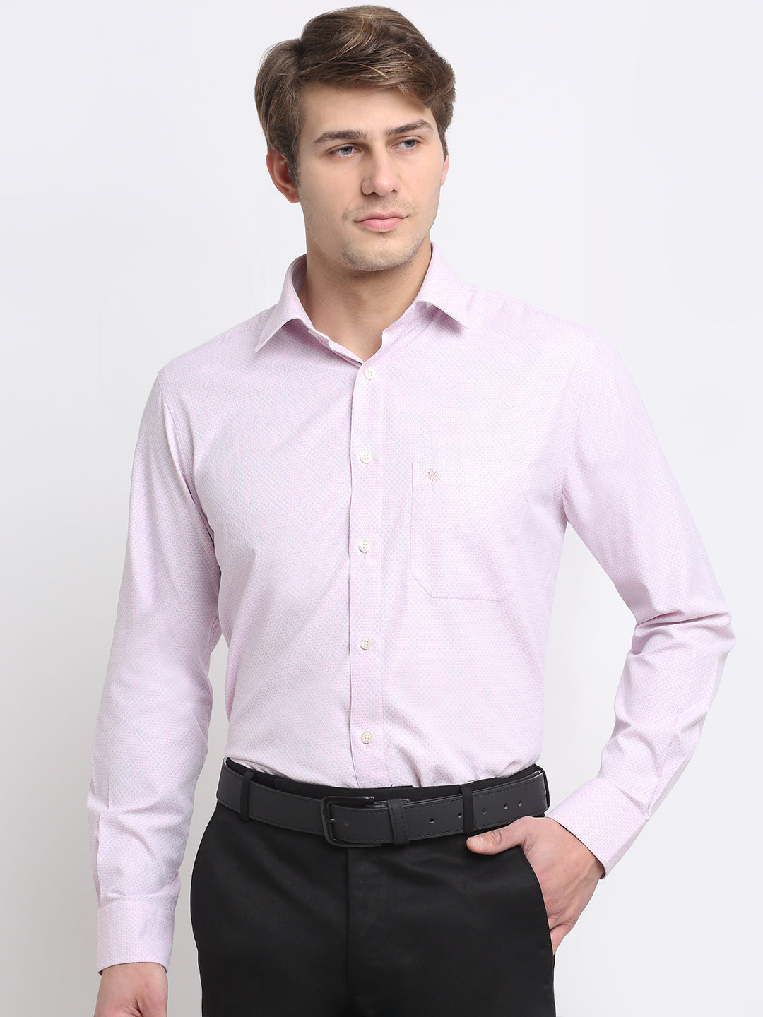 Cantabil Men's Pink Shirt (6729616785547)