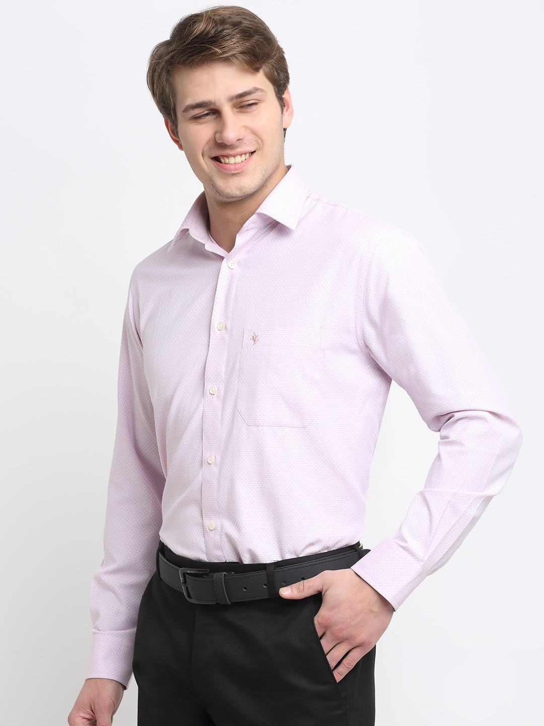 Cantabil Men's Pink Shirt (6729616785547)