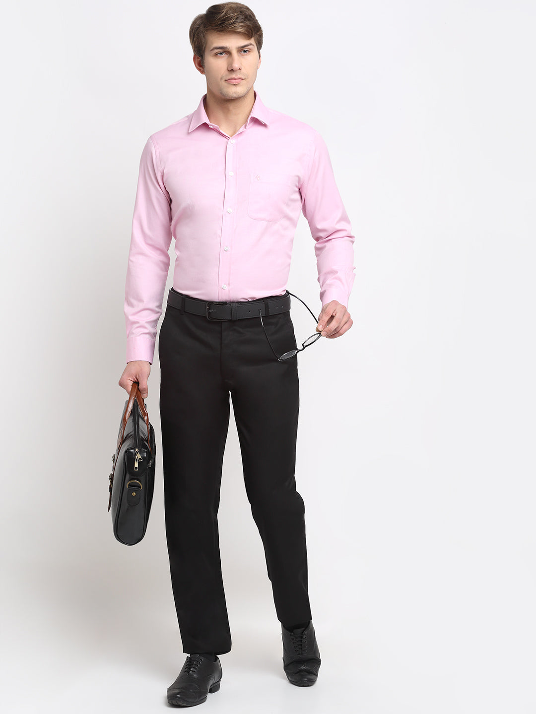 Cantabil Men's Pink Shirt (6729623142539)