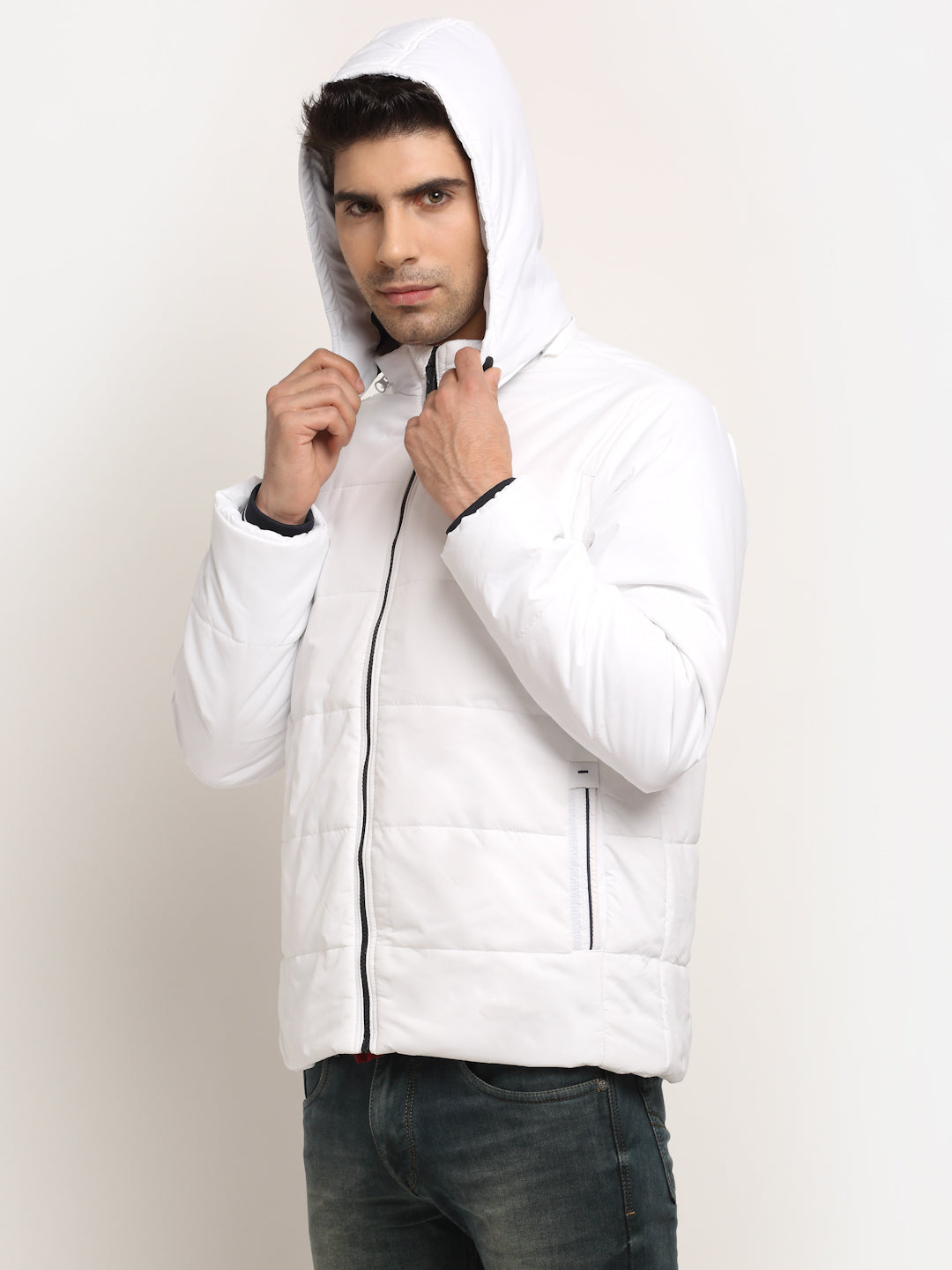 Cantabil White Men's Jacket (6712954978443)