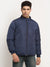 Cantabil Olive & Navy Blue Men's Reversible Jacket (6712945148043)