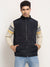 Cantabil Grey & Black Men's Reversible Jacket (6712996790411)