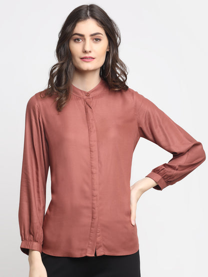 Cantabil Women's Rust Tunic (6735969288331)