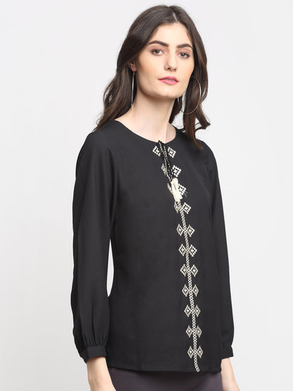 Cantabil Women's Black Tunic (6735957688459)