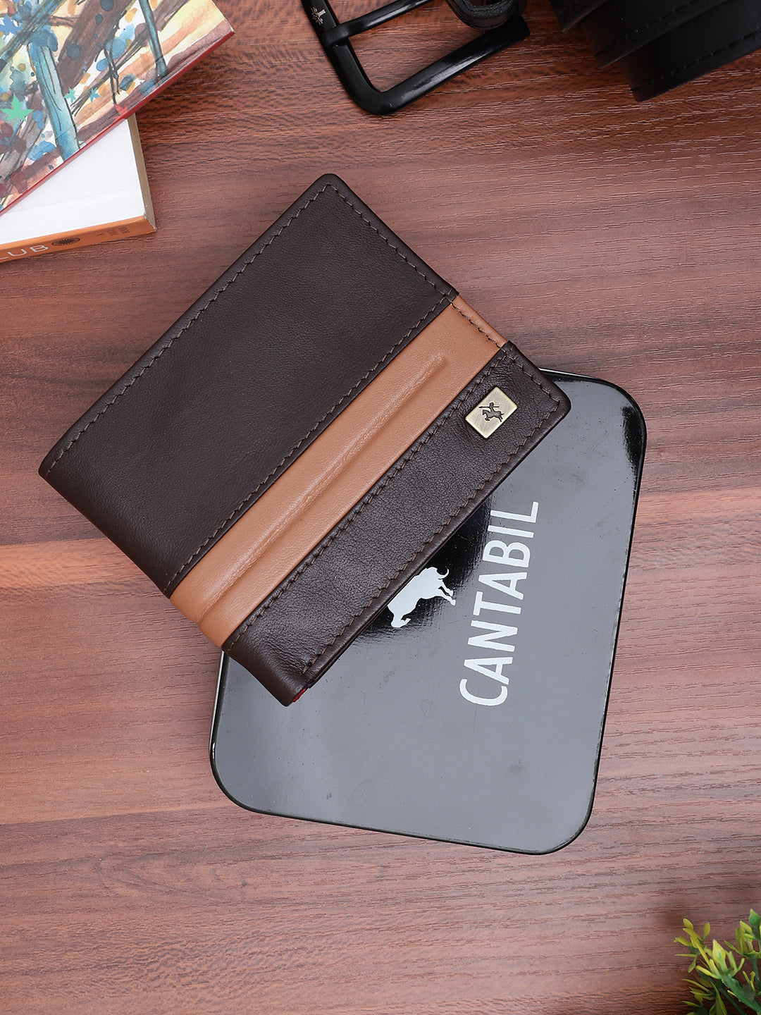 Cantabil Men Brown Wallet (7067446345867)