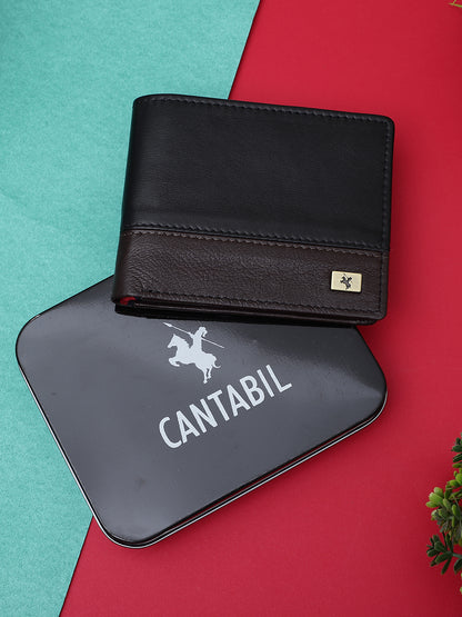 Cantabil Men Black Wallet (7067455389835)