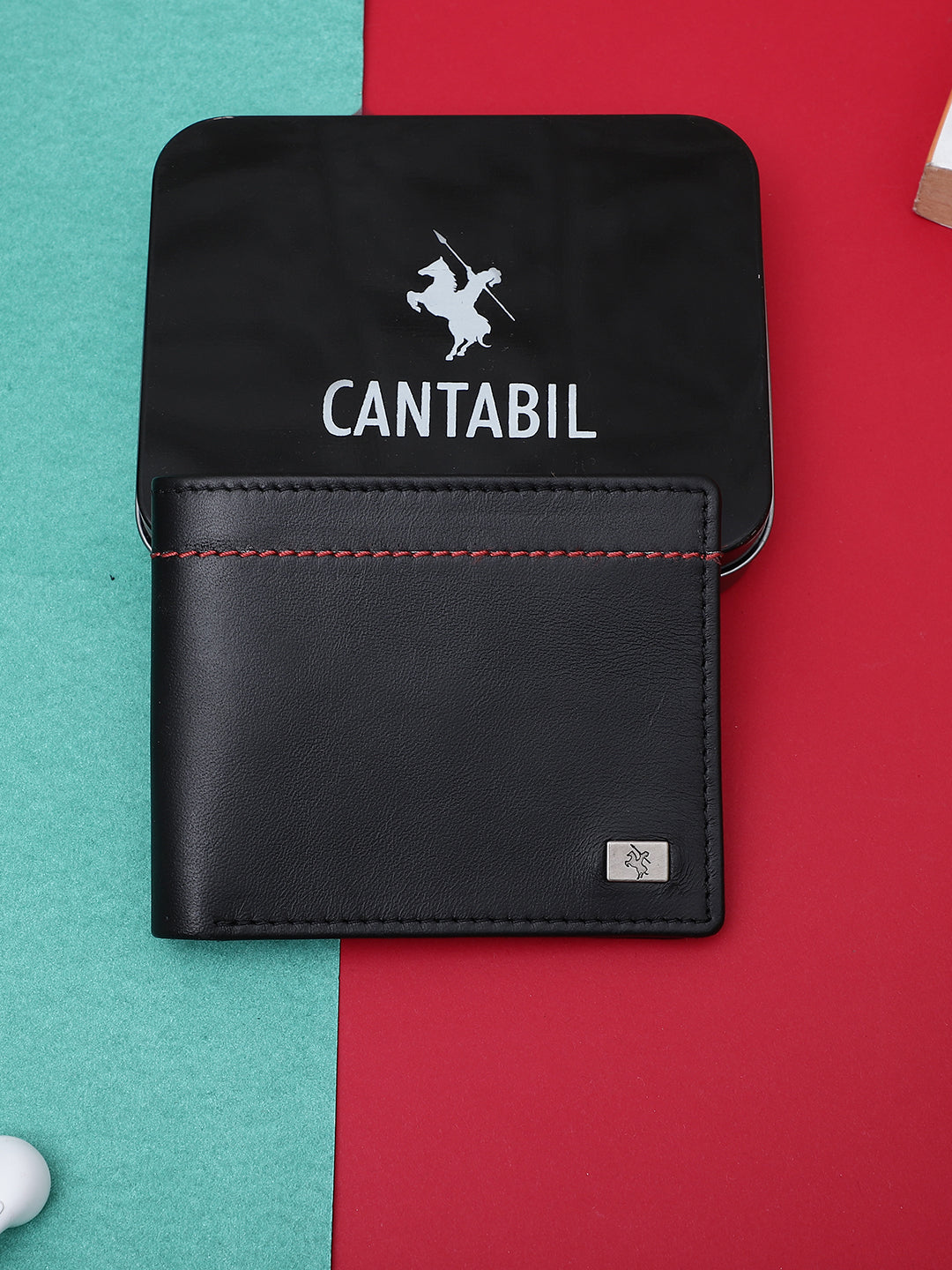 Cantabil Men Black Wallet (7067456831627)