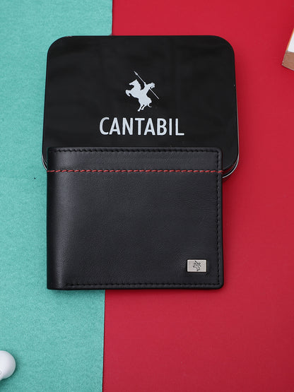 Cantabil Men Black Wallet (7067456831627)