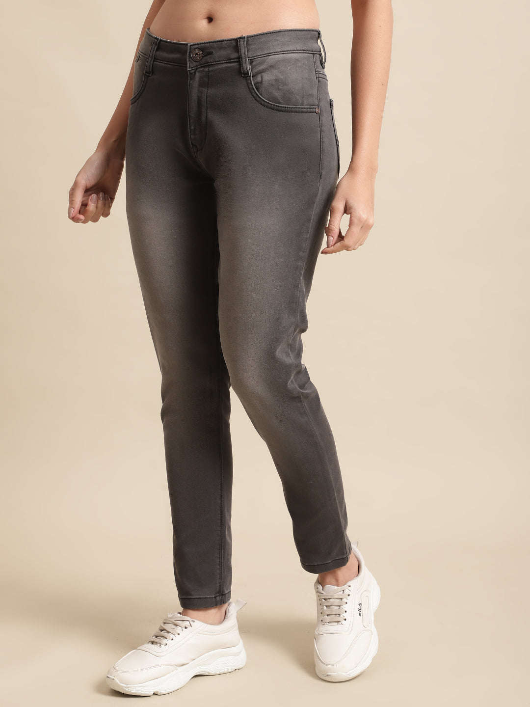 Cantabil Womens Grey Denim (7066288029835)