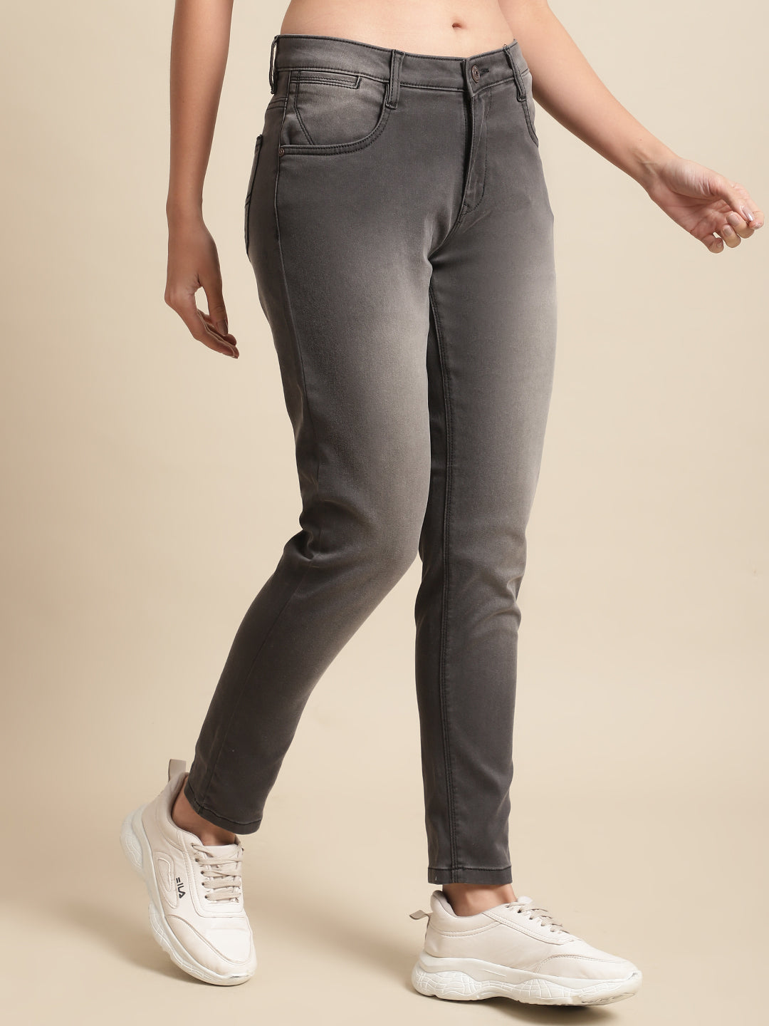 Cantabil Womens Grey Denim (7066288029835)