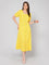 Cantabil Women Yellow Dress (7055694102667)