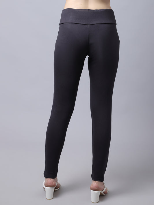 Cantabil Ladies Charcoal Jegging (6996179845259)