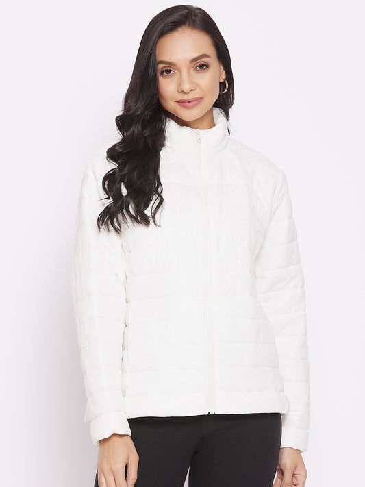 Cantabil White Women's Jacket (6713391448203)