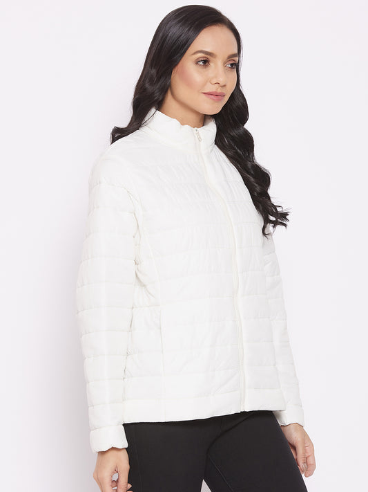 Cantabil White Women's Jacket (6713391448203)