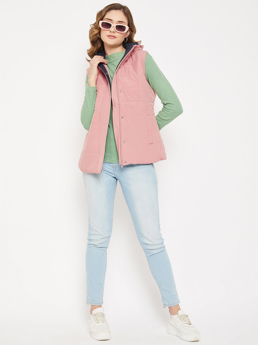 Cantabil Women Pink Jacket (7085836664971)