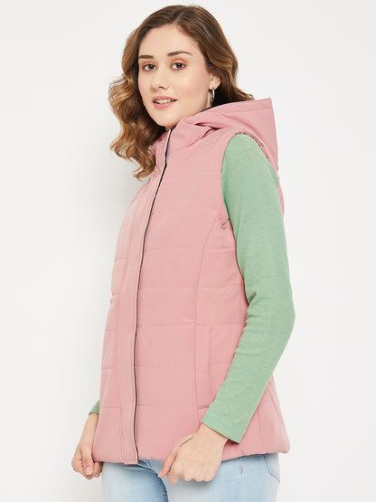 Cantabil Women Pink Jacket (7085836664971)