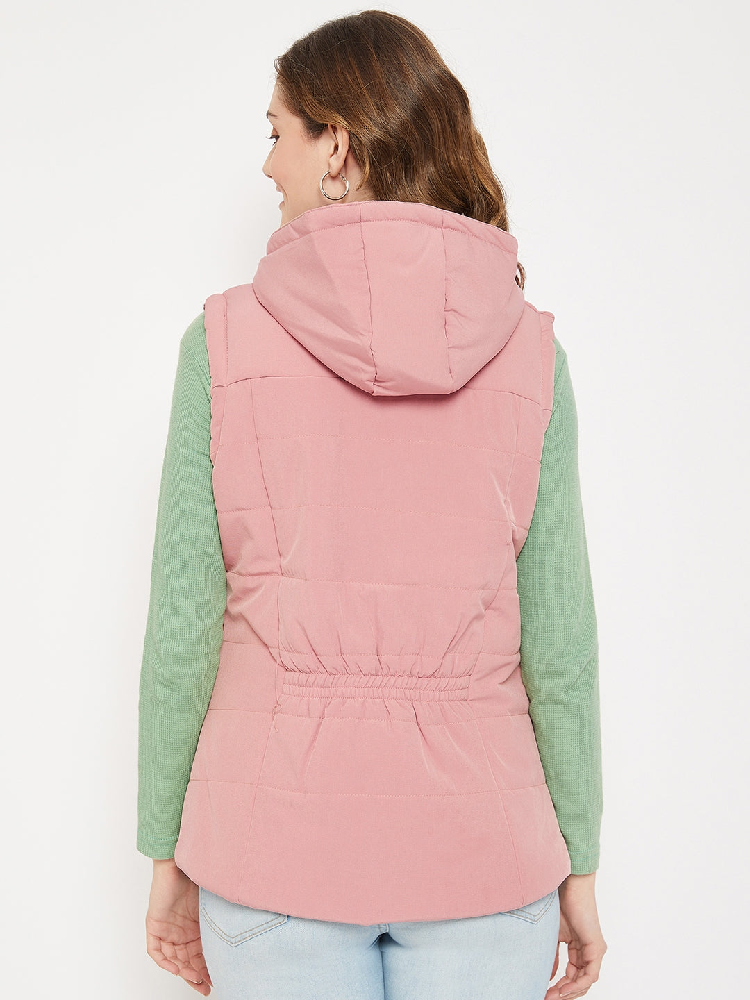 Cantabil Women Pink Jacket (7085836664971)