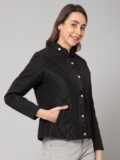 Cantabil Women Black Jacket (7083271094411)