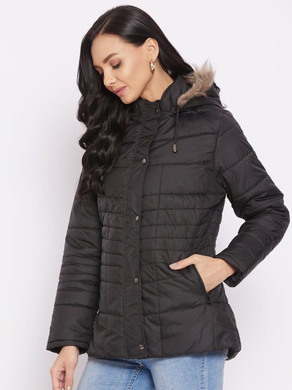 Cantabil Black Women's Jacket (6713405702283)