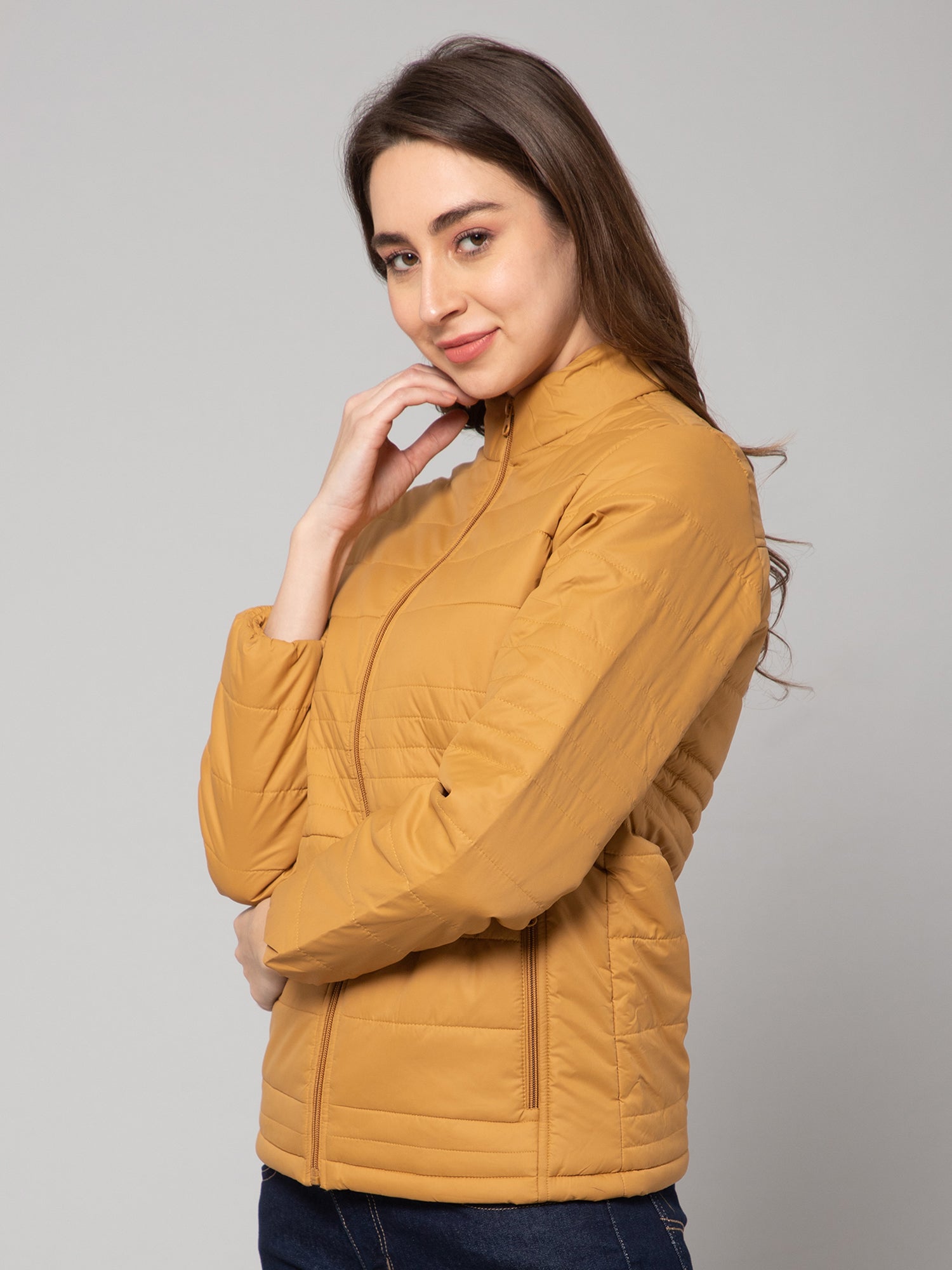 Mustard 2024 ladies jackets