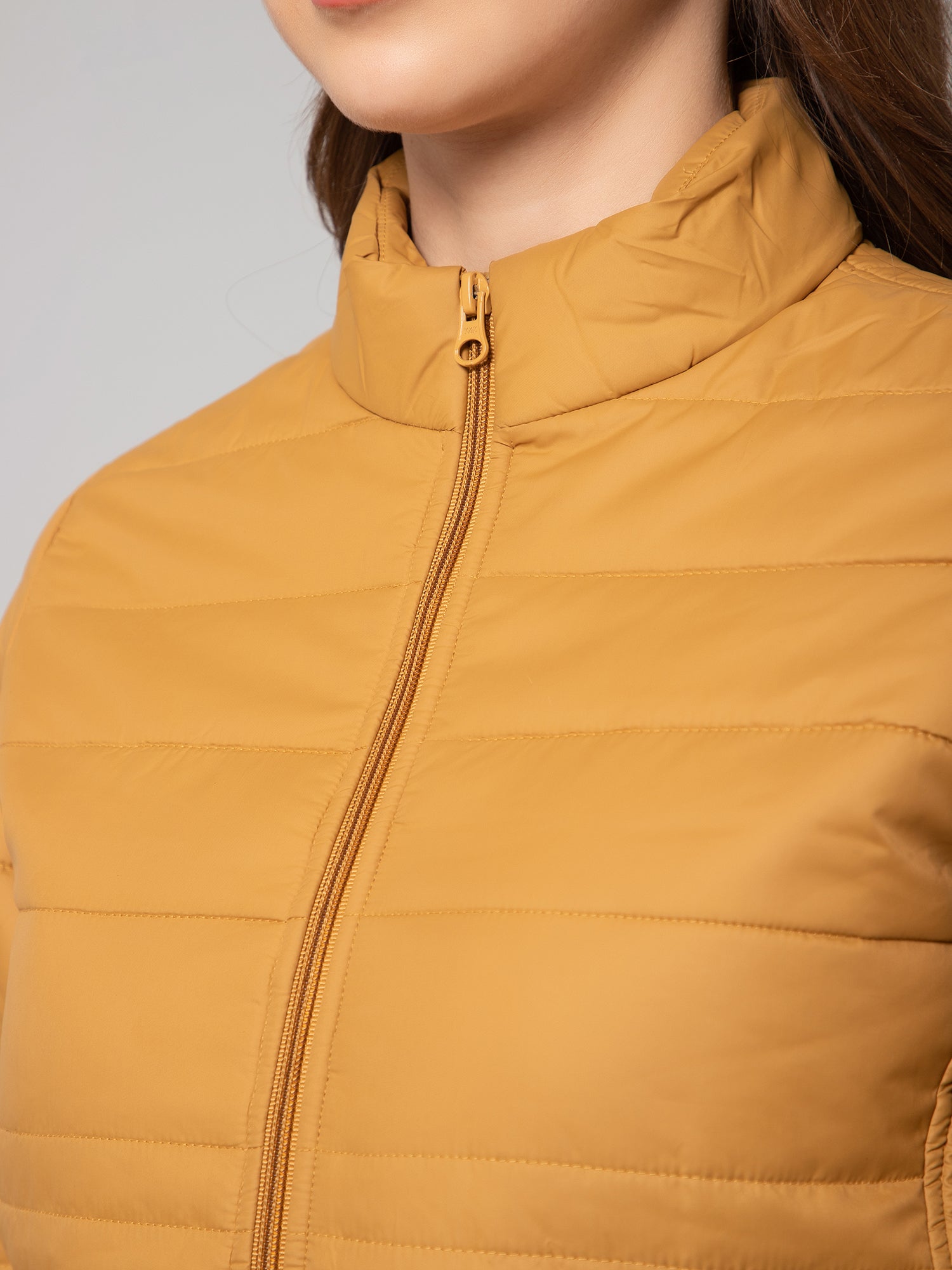 Cantabil Women Mustard Jacket (7083320475787)