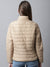 Cantabil Beige Women's Lightweight quilted jacket (6993881038987)