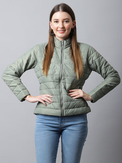 Cantabil Light Green Women's Jacket (6993887035531)