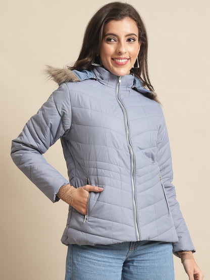 Cantabil Ladies Blue Jacket (7064075239563)