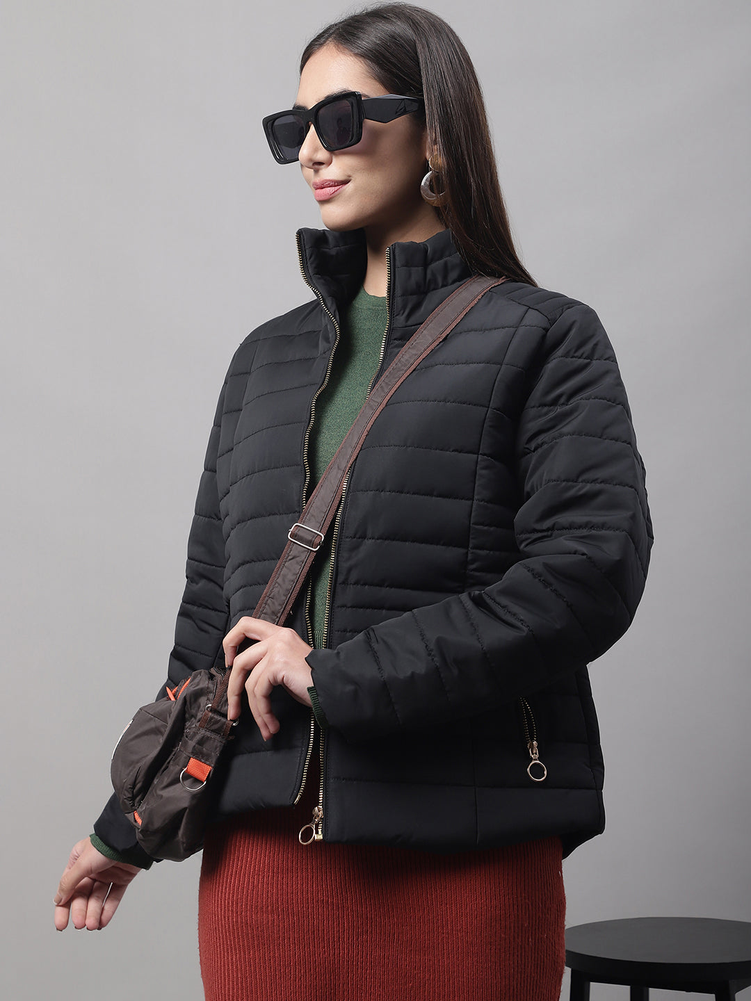 Cantabil Women Black Jacket (7083242586251)