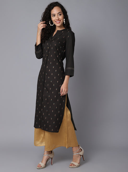 Cantabil Women's Olive Kurti (6932971946123)