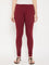 Cantabil Women Maroon Leggings (7085843087499)